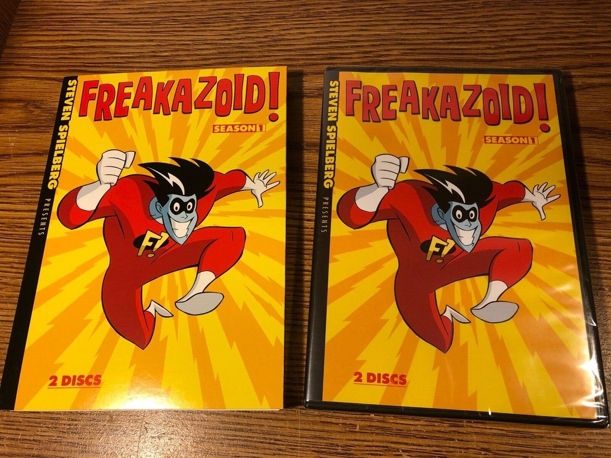 Freakazoid! Season DVD Steven Spielberg One First 90's Cartoon