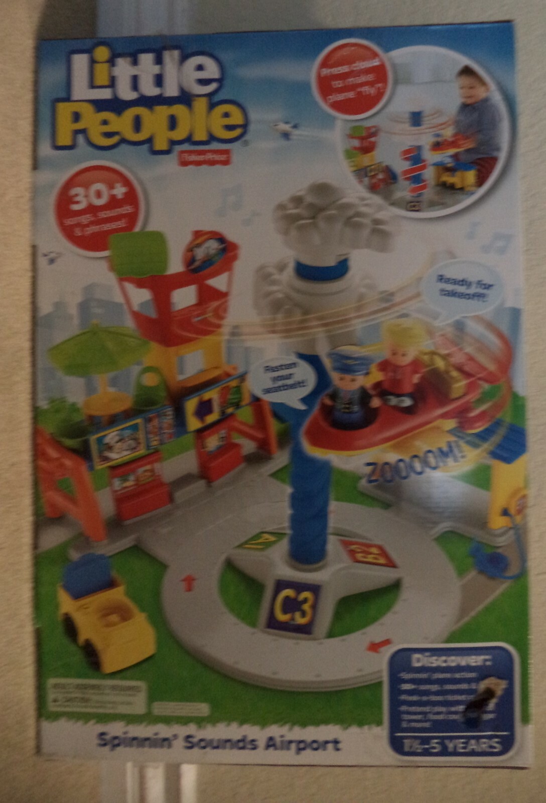 fisher price spinnin sounds airport