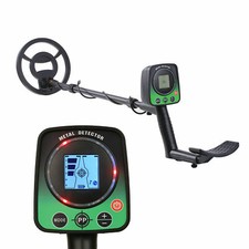 Underground Metal Detector LCD Display Gold Digger Hunter With Accessories USA