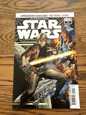 Star  Wars #10 (Marvel Comics 2021) Operation Starlight: The Rebel Code! NM/VF