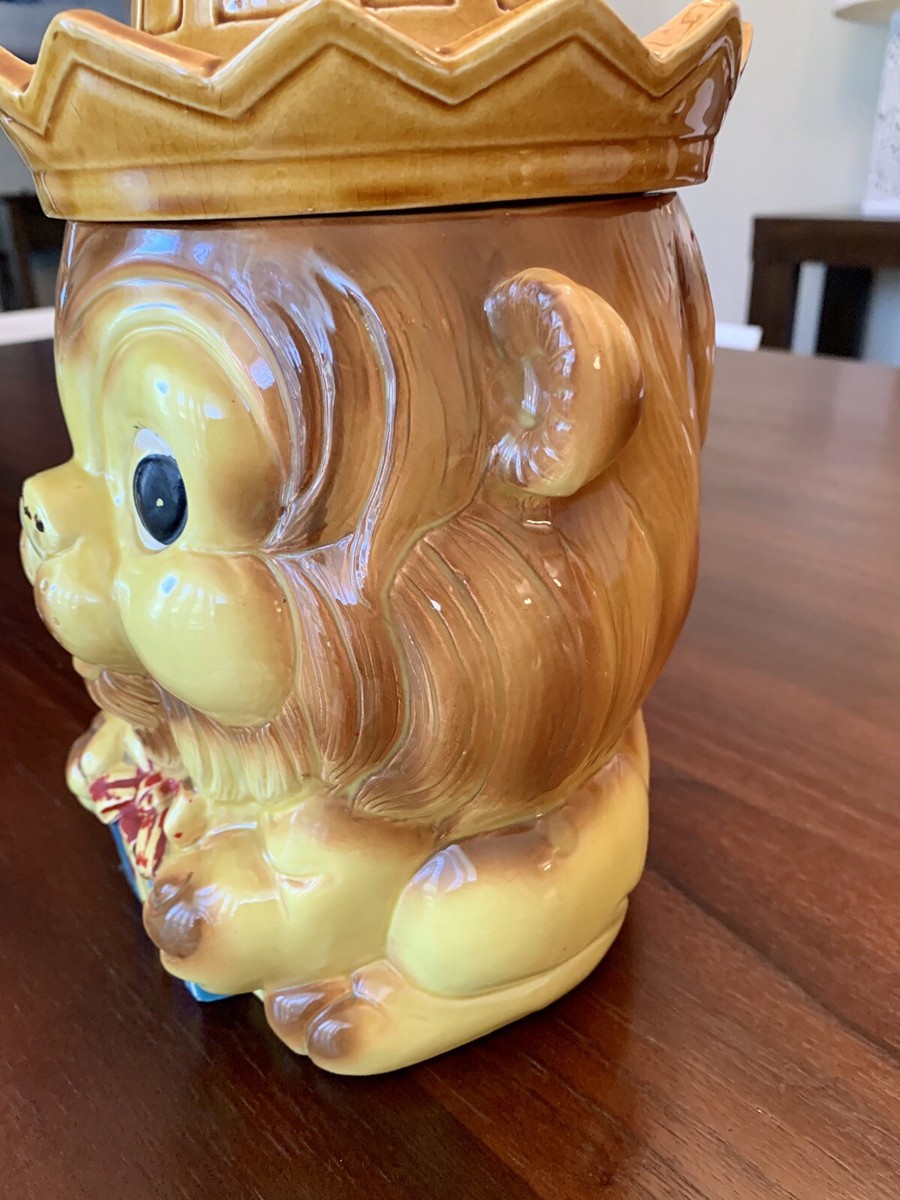 Vintage Lion Cookie Jar Made In Japan | eBay