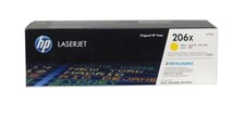 HP 206X/W2112X Yellow Toner Cartridge