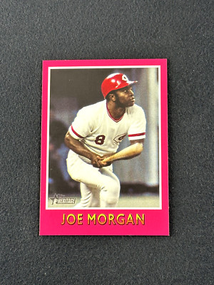 2024 Topps Heritage JOE MORGAN 1975 Sensations #75BS-4 Cincinnati Reds