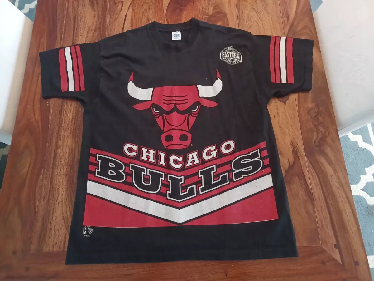 Vintage 1990 Chicago Bulls Salem Sportswear T Shirt Size Mens XL Made In  USA | eBay