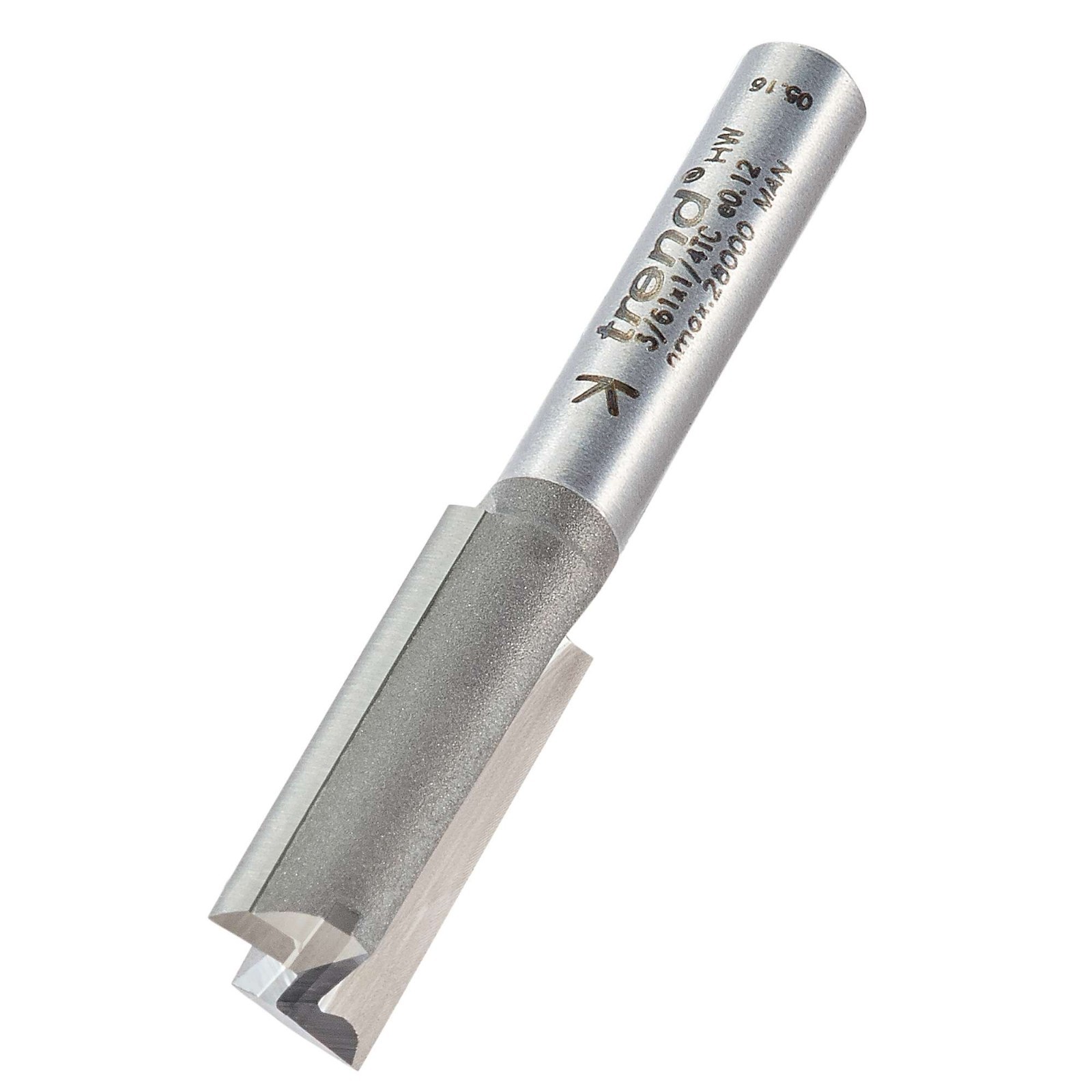 Trend Two flute cutter 8 mm diameter 3/41X1/4TC FREE FAST DELIVERY