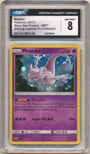 Mewtwo graded CGC 8 for sale on eBay