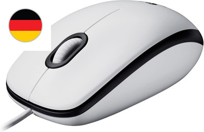Logitech M100 Kabelgebundene Usb-Maus, 3 Tasten, 1000 DPI Optical Tracking, Für