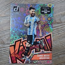 Donruss 2025-26 Road to FIFA World Cup 26 Kaboom! No. 1 Messi Argentina Oversize