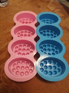 2 Massaging Soap Bar Molds
