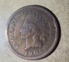 1905 P Indian Head Penny N146