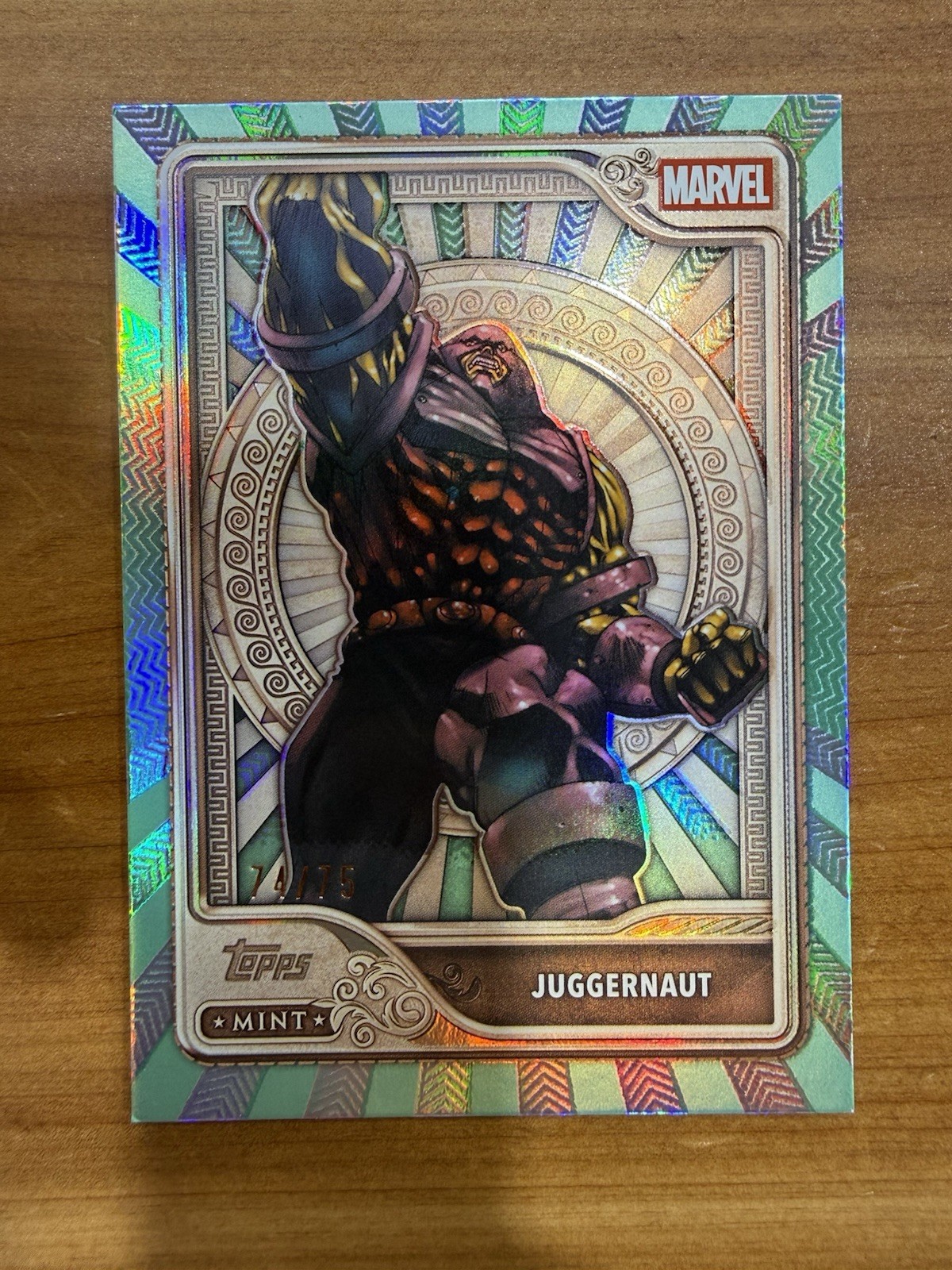 2026 Topps Marvel Mint - Juggernaut /75 #37 🔥🔥