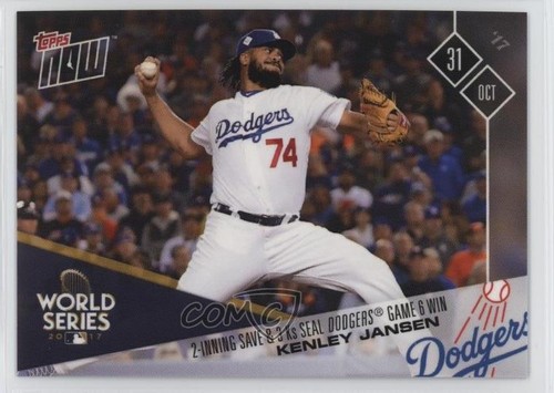 2017 Topps Now 857 Kenley Jansen