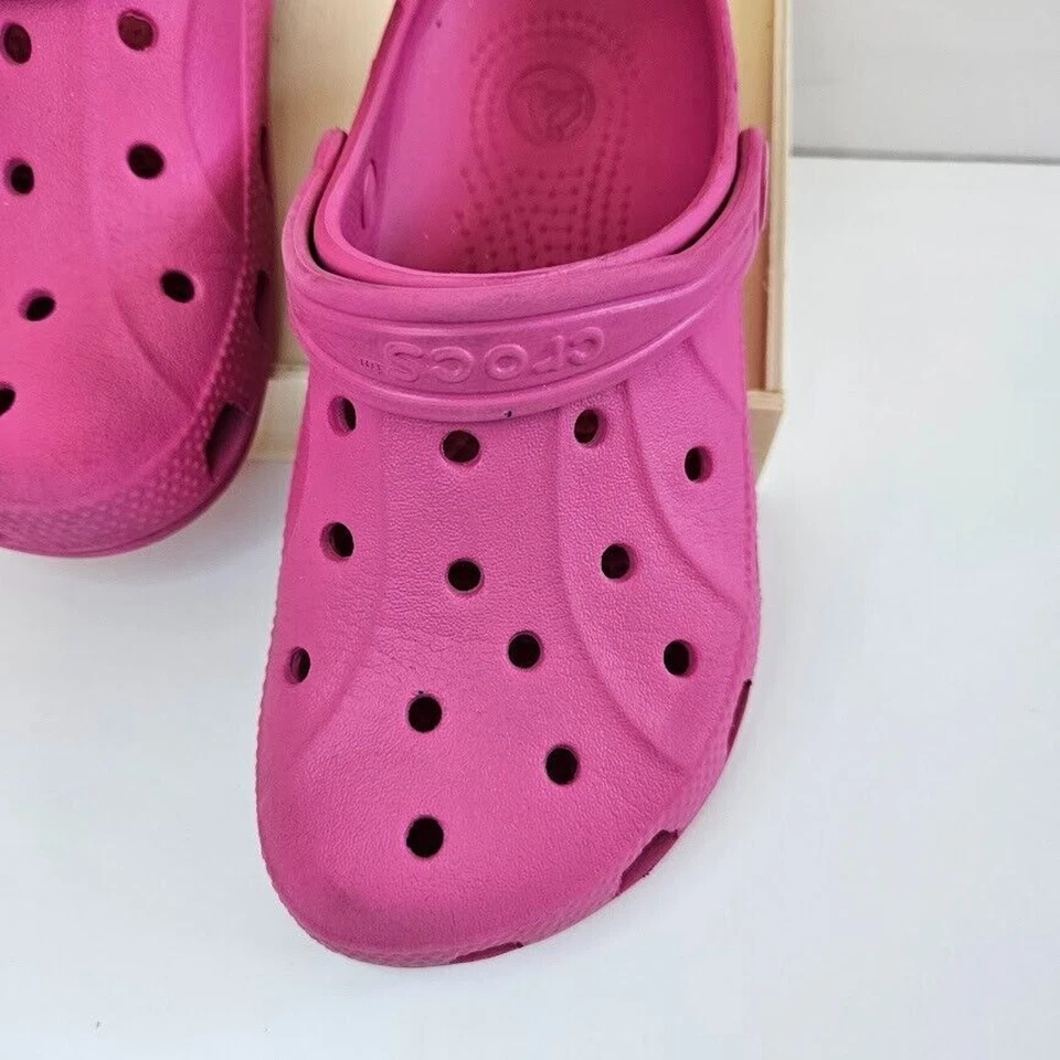 Zuecos Crocs Niñas Clásicos Forrados de Piel Sintética Rosa Talla C 12/13 Foto 2 de 4