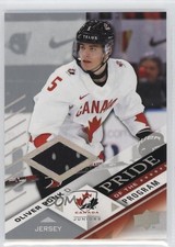 2024 Upper Deck Team Canada Juniors Pride of the Program Jersey Oliver Bonk z6b