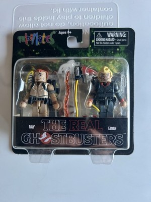 Minimates The Real Ghostbusters Ray & Egon Mini Plastic Figures 2011