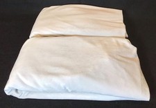 2 Pottery Barn Kids Crib Mattresses Fitted Sheet Gray Smooth Velour 53x26in