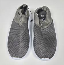 Speedo Tidal Cruiser Gray Slip-On Water Shoes Swimming US 5 Medium B,M 