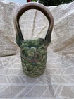 Vintage Early 1920's Roseville Pottery Imperial Basket, Unmarked