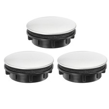 1.4" Kitchen Sink Hole, 3Pcs Faucet Hole Cover Stainless Steel Kitchen Sink Caps