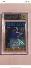 Alejandro Kirk 2019 Topps Chrome Orange Refractor RC Auto Autograph /25 BGS 9/10