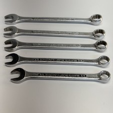 Vintage Bernzomatic Combination Wrench Set 5 Pc 3/8 - 5/8 Made In Japan