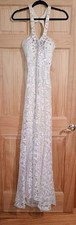 Blush Prom Pink Lace Gown Size 6