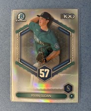Ryan Sloan 2026 Bowman Scouts' Top 100  #BTP-57 Seattle Mariners
