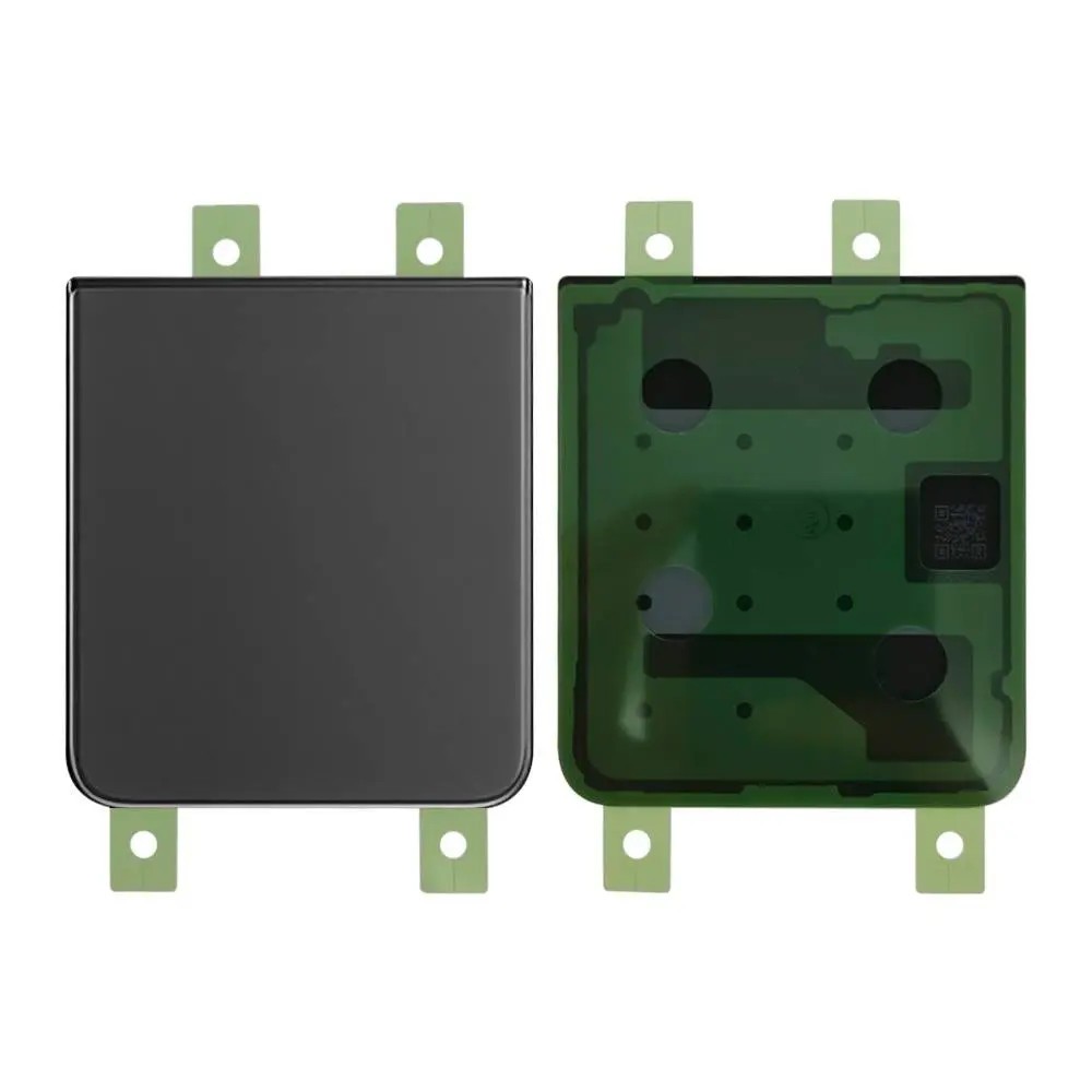 Vitre arrière basse Samsung Z Flip 4 F721 graphite cache batterie d'origine
