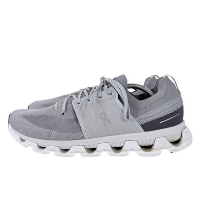 On Cloudswift Mens Running Shoes Grey White Helion CloudTec Size 12.5 31.99110