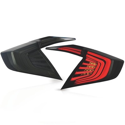 Sets VLAND Full LED Tail Lights For Honda Civic 2016-up w/Startup Animation