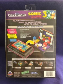 SEGA Genesis Sonic the Hedgehog 3 Carnival Night Zone Diorama Console Heroes NEW