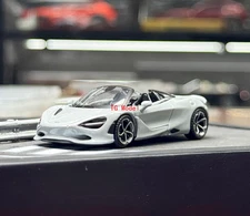 TG MINIGT 1:64 Grey McLaren 750s Spider Sport Model Diecast Metal Car New