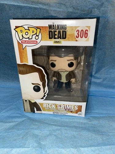 Funko Pop! Vinyl: The Walking Dead Rick Grimes #306 Vaulted Figure
