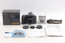 Count 008 [Almost Unused in Box] Canon EOS 1V EOS-1V Film Camera 50mm f1.8 JAPAN