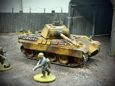 German Panzer Panther Tank WW2 - 28mm like warlord Bolt Action War Game