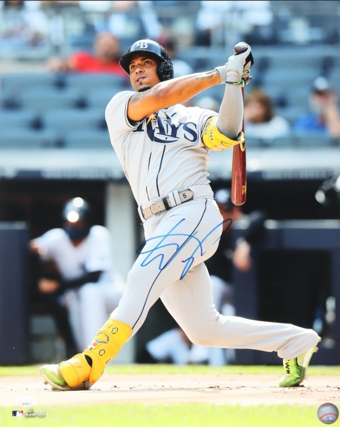 WANDER FRANCO Autographed Signed Tampa Bay Rays 16x20 Photo (JSA Basic-MLB Authentication) 