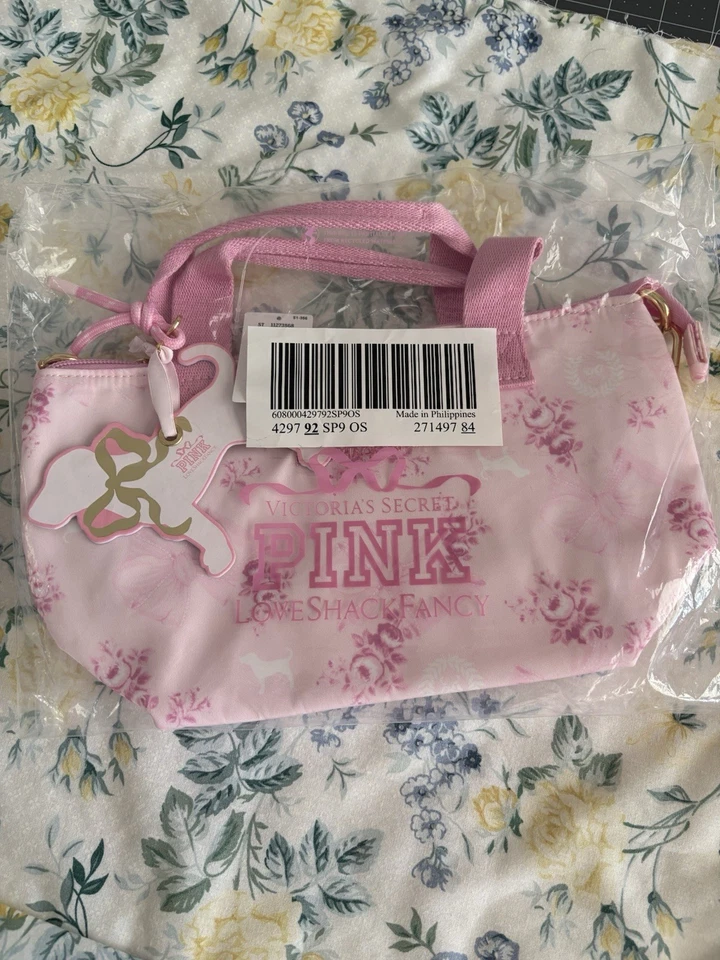 PINK X LoveShackFancy Mini Tote Bag - Image 2 of 2