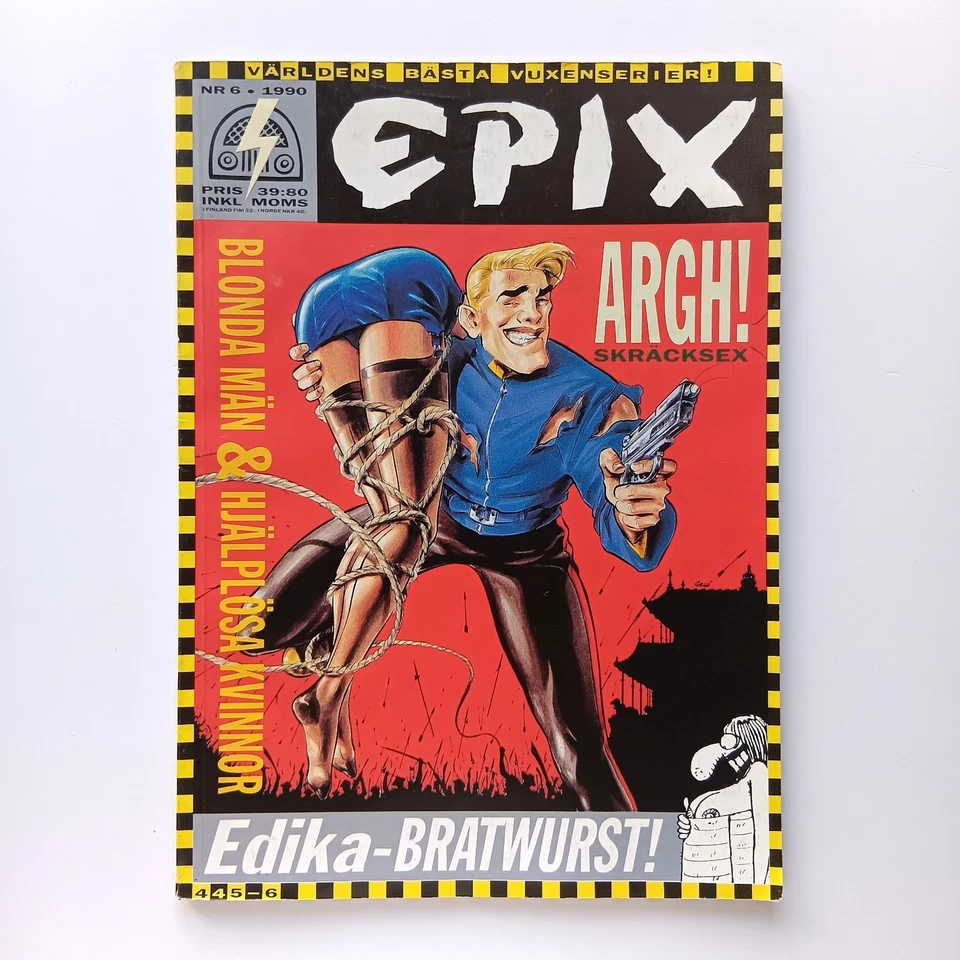 EPIX Comis Schweden #6 1990 Robert Crumb Edika Giardino Horst Schröder Z 1- VF- - Bild 1 von 4