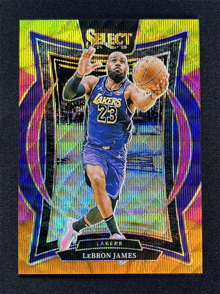 6/20 JSY# 1/1 ! 2024-25 Panini Select LeBron James Concourse Multi Wave #54