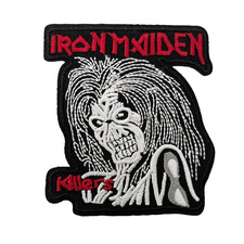 Iron Maiden Killers Patch, Iron Maiden Killers Iron On Embroidered Patch