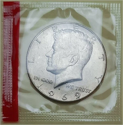 1969-D Kennedy Half Dollar — photo from the most recent tracked eBay sale