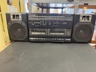 Panasonic RX-CT800 Portable Boombox AM/FM Dual Cassette Radio Works Great!