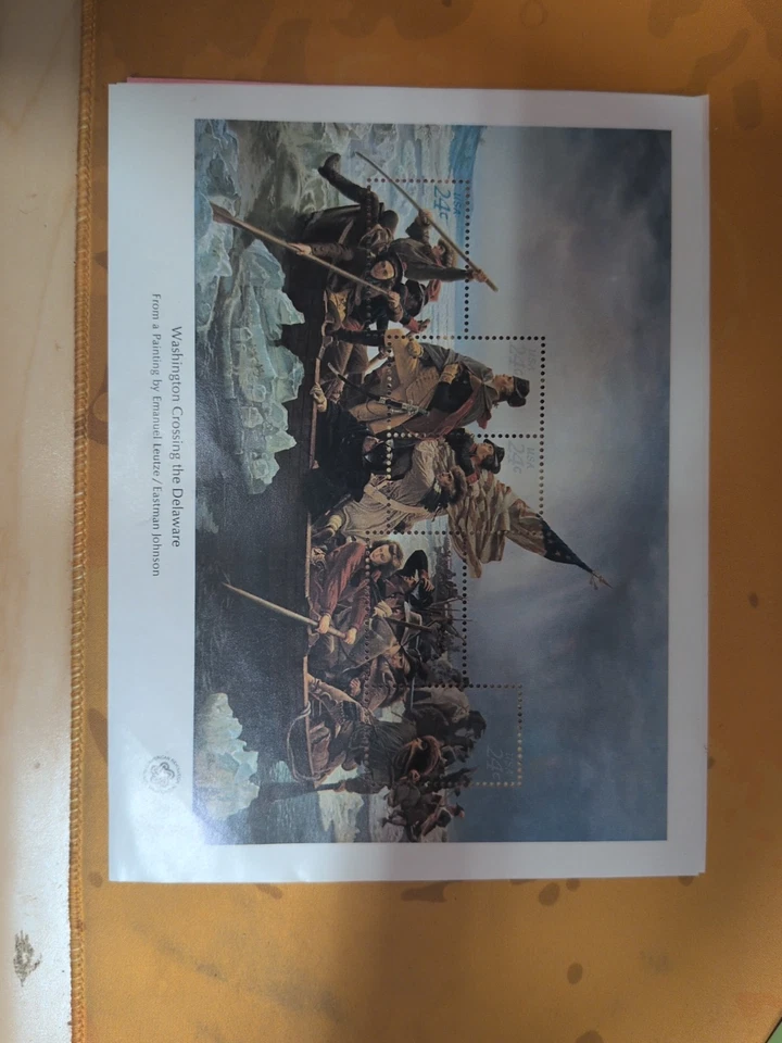 1976 Washington Bicentennial Souvenir Sheets set of 4 Sc 1686 thru 1689 MNH - Image 4 of 4