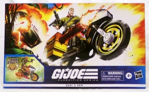 GI Joe Classified Series #40 Tiger Force Duke & Ram 6" Figure & Vehicle Set