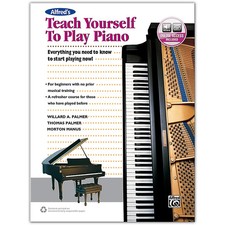 Alfred's Teach Yourself to Play Piano Book  Online Audio