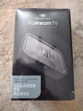 IQstream TV Audio Streamer Hear TV Better by Nuheara Qualcomm Clear TV Streaming