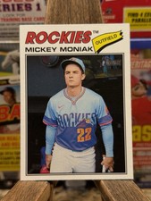 2026 Topps Heritage SHORT PRINT SP #400 Mickey Moniak, Colorado Rockies 