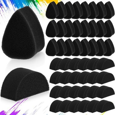 Gesichtsmalschwämme Face Painting schwarz Schwämme hohe Dichte für Kunstwerke4590