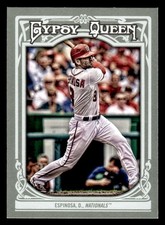 2013 Topps Gypsy Queen #206 Danny Espinosa Card Washington Nationals