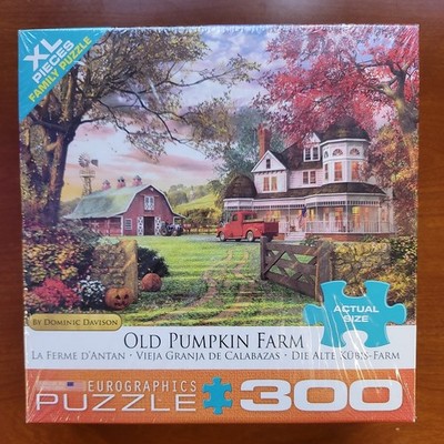 The Old Pumpkin Farm Puzzle (Dominic Davison, 300, XL Pieces, Eurographics) NEW